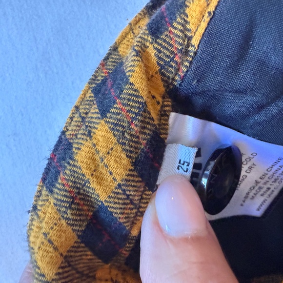 UNIF Gold and Black Checkered Pants - Picture 4 of 5